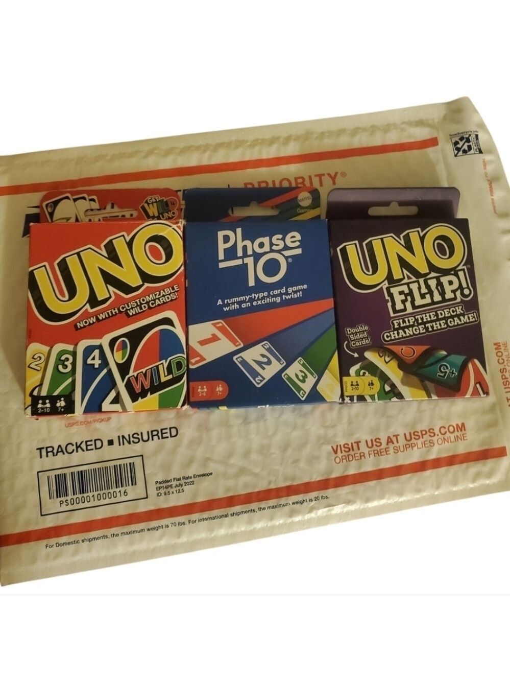 UNO and Phase 10 Card Game Set
